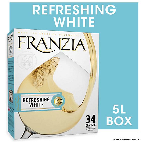 Franzia White Wine - 5 Liter