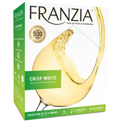 franzia boxed white wine