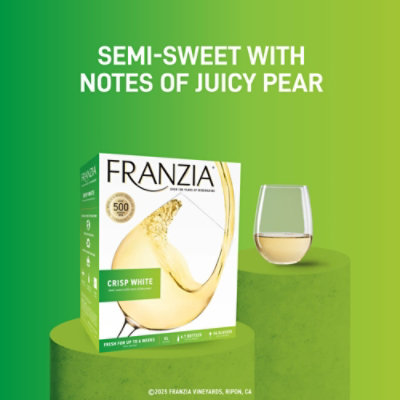 Franzia White Wine - 5 Liters - Image 2