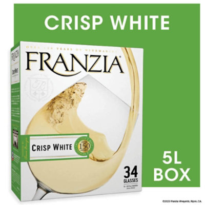 Franzia Crisp White White Wine - 5 Liter