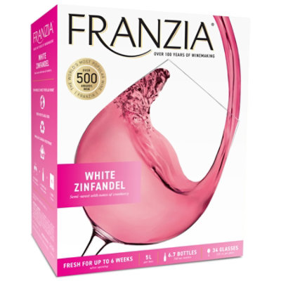 Franzia White Zinfandel Pink Wine - 5 Liters - Image 1