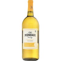 CK Mondavi Wine Chardonnay California - 1.5 Liter - Image 2