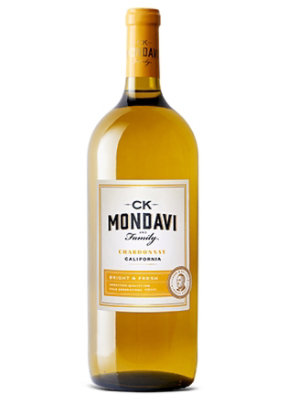 CK Mondavi Wine Chardonnay California - 1.5 Liter