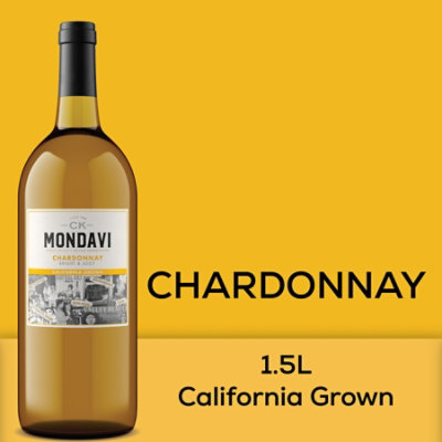 CK Mondavi Wine Chardonnay California - 1.5 Liter