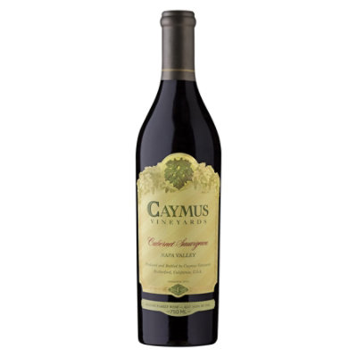 Caymus Vineyards Wine Cabernet Sauvignon Napa Valley - 750 Ml - Image 2