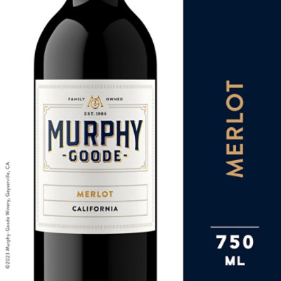  Murphy Goode Wine Red Merlot California - 750 Ml 