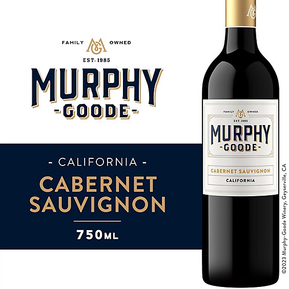 Murphy-Goode California Cabernet Sauvignon Red Wine - 750 Ml