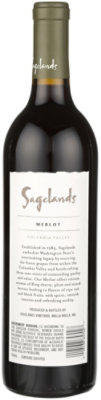 Sagelands Vineyard Wine Columbia Valley Merlot - 750 Ml - Image 2