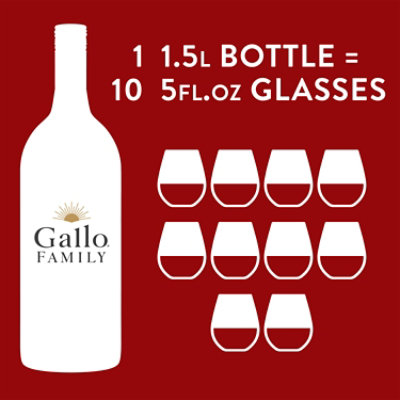 Gallo Family Vineyards Cabernet Sauvignon Red Wine - 1.5 Liter - Image 5