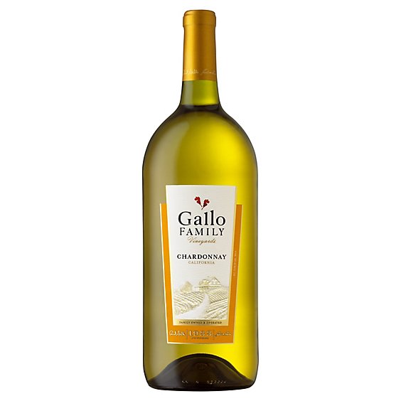 Gallo Family Vineyards Chardonnay White Wine - 1.5 Liter