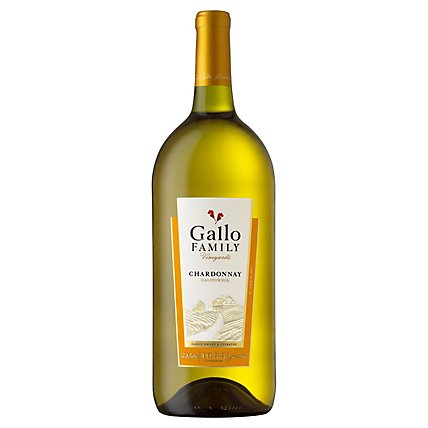 Gallo Family Vineyards Chardonnay White Wine - 1.5 Liter - Image 1