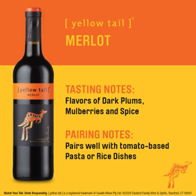 Yellow Tail Merlot Wine - 750 Ml - Image 2