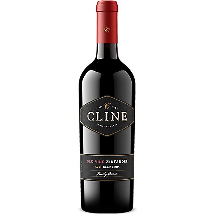 Cline Wine Old Vine Zinfandel California - 750 Ml - Image 1