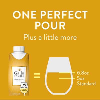 Gallo Family Vineyards Chardonnay Tetra - 4 - 200 Ml - Image 5