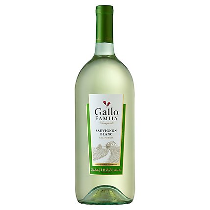 Gallo Family Vineyards Sauvignon Blanc White Wine - 1.5 Liter - Image 2