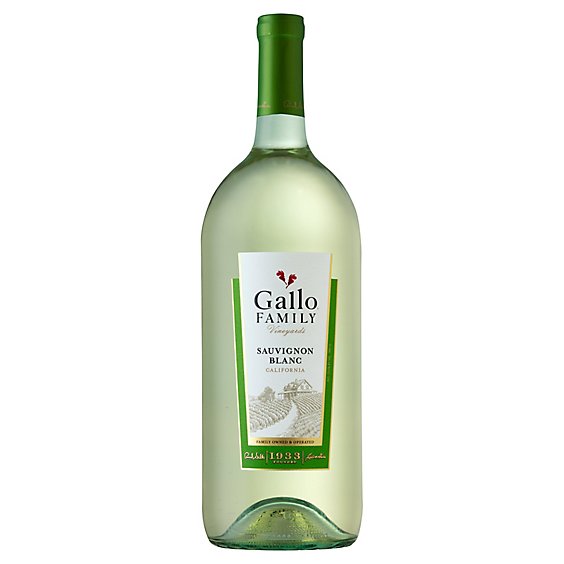 Gallo Family Vineyards Sauvignon Blanc White Wine - 1.5 Liter