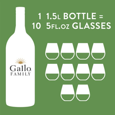 Gallo Family Vineyards Sauvignon Blanc White Wine - 1.5 Liter - Image 5