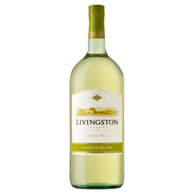 Livingston Cellars Chablis White Wine - 1.5 Liter - Image 2