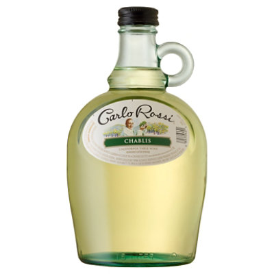 Carlo Rossi Chablis White Wine - 1.5 Liter - Image 1