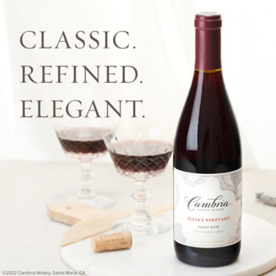 Cambria Julias Vineyard Wine Red Pinot Noir - 750 Ml - 750 Ml - 750 ML - Image 4