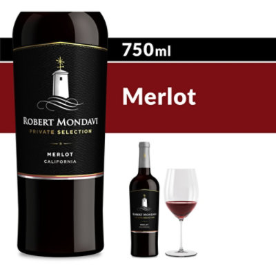 Robert Mondavi Private Selection Merlot Red Wine - 750 Ml - Image 1