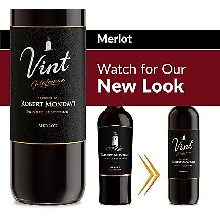 Robert Mondavi Private Selection Merlot Red Wine - 750 Ml - Image 1