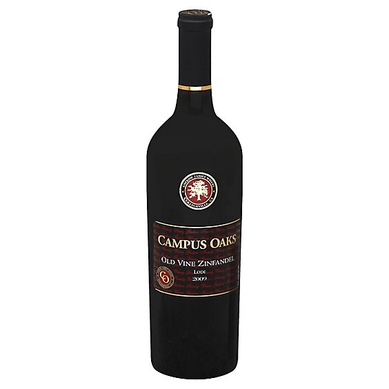 Campus Oaks Old Vine Zinfandel Wine - 750 Ml