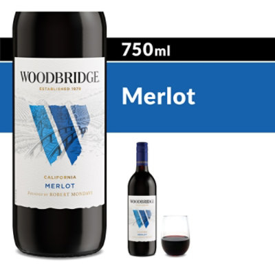 Woodbridge Merlot Red Wine - 750 Ml - Image 1