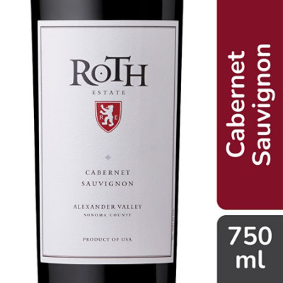 Roth Estate Alexander Valley Cabernet Sauvignon Wine - 750 Ml - Image 1