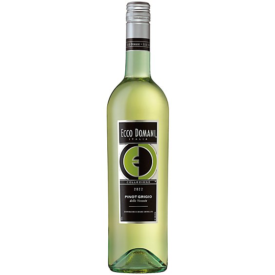 Ecco Domani Pinot Grigio White Wine - 750 Ml