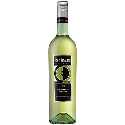 Ecco Domani Pinot Grigio White Wine - 750 Ml - Image 1