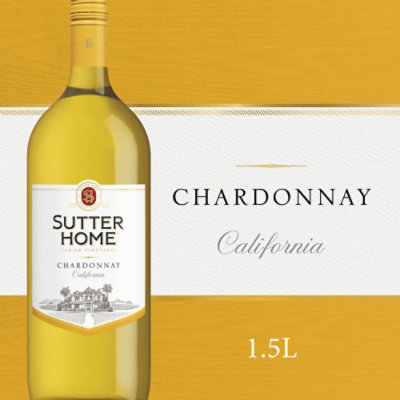 Sutter Home Chardonnay White Wine Bottle - 1.5 Liter - Image 1