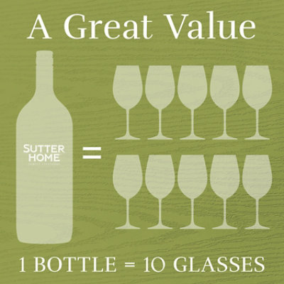 Sutter Home Sauvignon Blanc White Wine Bottle - 1.5 Liter - Image 5