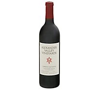 Alexander Valley Vineyards Wine Cabernet Sauvignon Sonoma County Vintage - 750 Ml