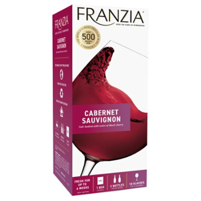 Franzia Cabernet Sauvignon Red Wine - 1.5 Liters - Image 1
