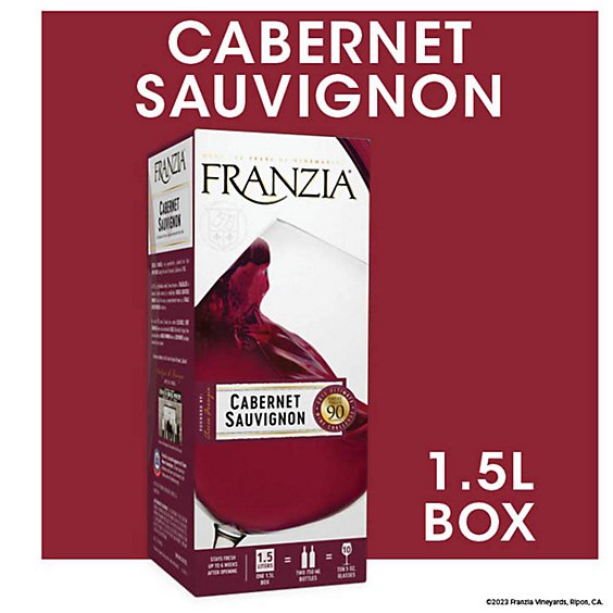 Franzia Cabernet Sauvignon Red Wine - 1.5 Liter