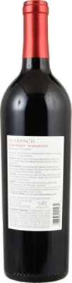 St Francis Old Vine Zinfandel Wine - 750 Ml - Image 4