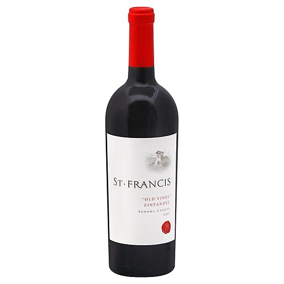 St Francis Old Vine Zinfandel Wine - 750 Ml
