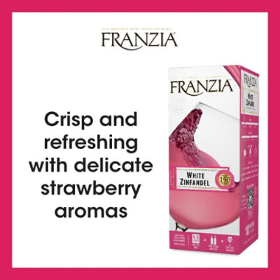 Franzia White Zinfandel Pink Wine - 1.5 Liter - Image 2