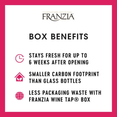 Franzia White Zinfandel Pink Wine - 1.5 Liter - Image 4