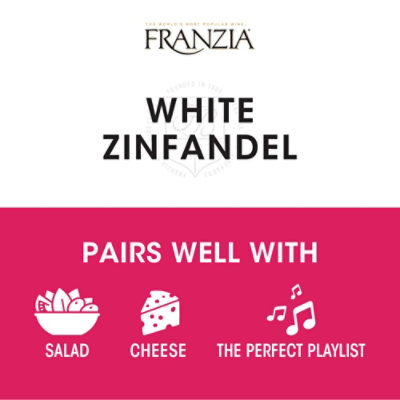 Franzia White Zinfandel Pink Wine - 1.5 Liter - Image 5