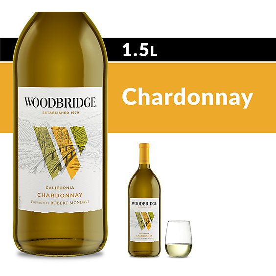 Woodbridge Chardonnay White Wine - 1.5 Liter