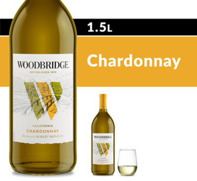 Woodbridge by Robert Mondavi Chardonnay White Wine - 1.5 Liter