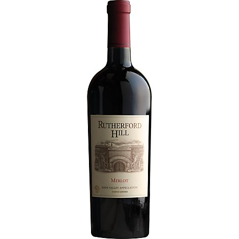 Rutherford Hill Wine Merlot Napa Valley Appellation - 750 Ml