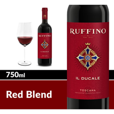 Ruffino Il Ducale Toscana IGT Rosso Red Blend Italian Red Wine - 750 Ml