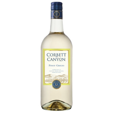 Corbett Canyon Pinot Grigio White Wine - 1.5 Liters - Image 1