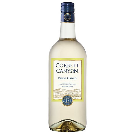 Corbett Canyon Pinot Grigio White Wine - 1.5 Liter