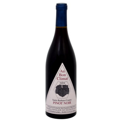 Au Bon Climat Pinot Noir Wine - 750 Ml