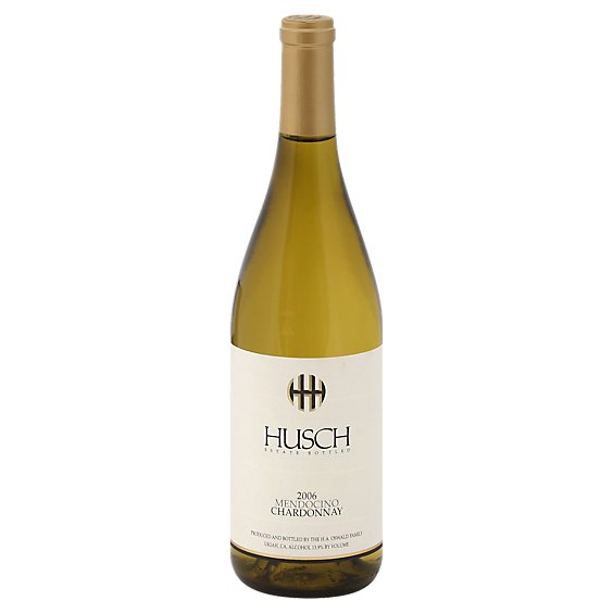 Husch Chardonnay Wine - 750 Ml