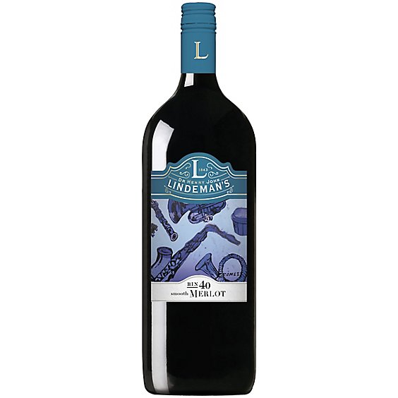 Lindemans Bin 40 Merlot Wine - 1.5 Liter